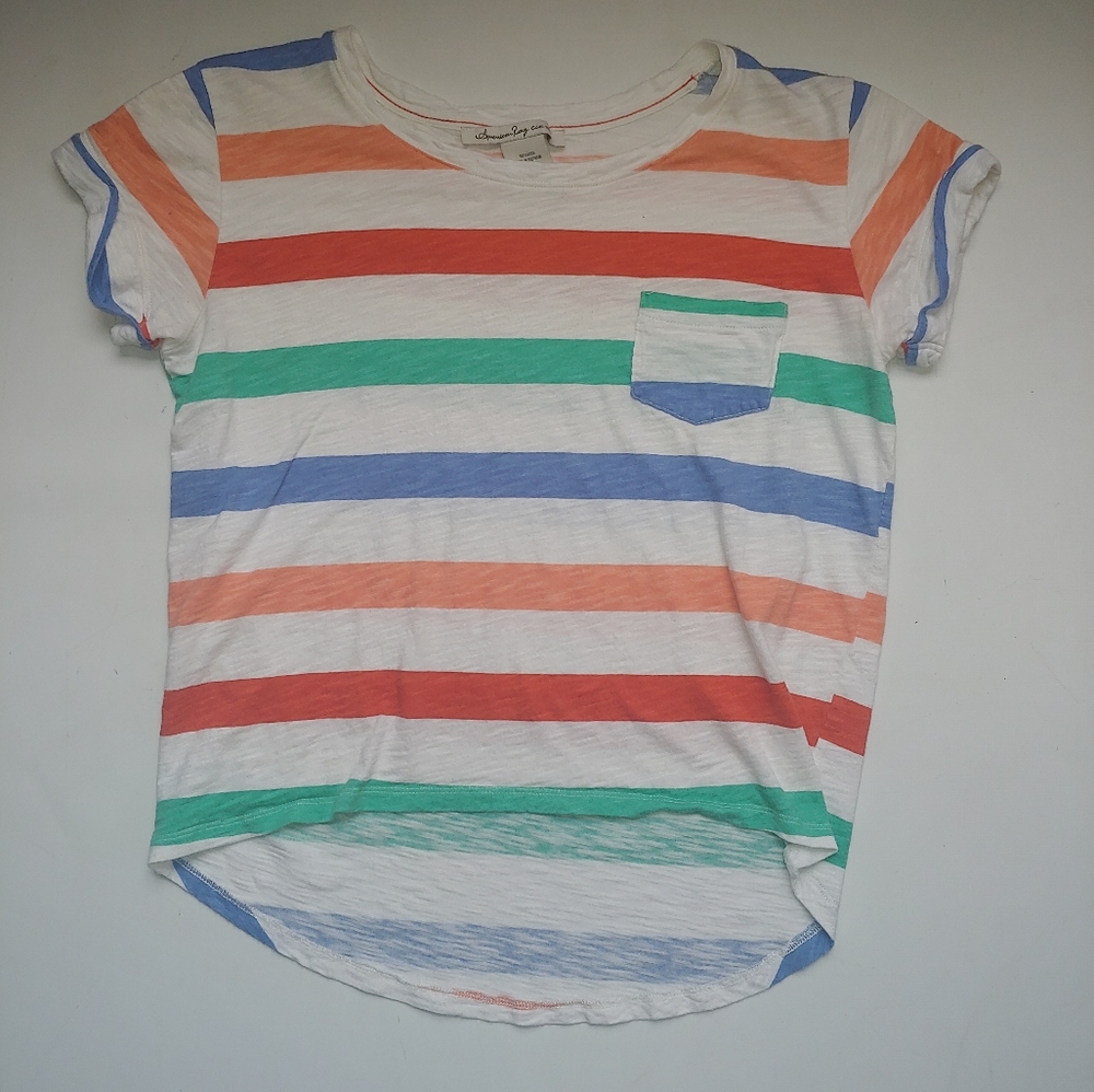 American rag tee crop size Med